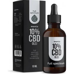 Mentis 10% CBD Full Spectrum olej 10 ml