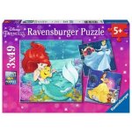 Ravensburger Disney princezny: Dobrodružství 3 x 49 dílků – Hledejceny.cz