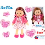 Mikro trading Sofinka česky mluvící 31 cm blondýna – Zboží Dáma