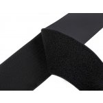 Suchý zip háček + plyš šíře 10 cm, střední, 2 černá – Hledejceny.cz