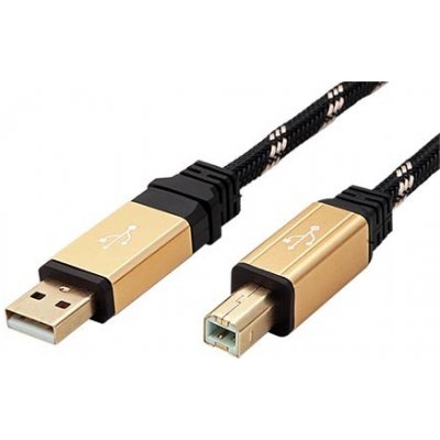 Roline 11.02.8805 Gold USB 2.0 kabel A-B, 4,5m – Hledejceny.cz