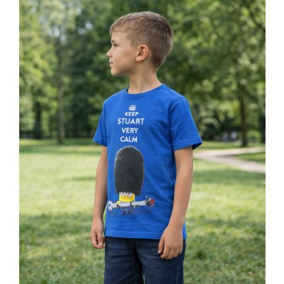 Sun City Chlapecké tričko MIMONI krátký rukáv modré Modrá – Zboží Dáma