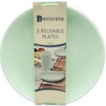 Procos Plastové talíře MINTOVÉ, 20 cm – Zbozi.Blesk.cz