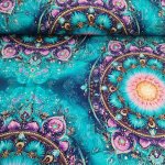 Viskózový úplet – mandaly azurový oceán – Hledejceny.cz