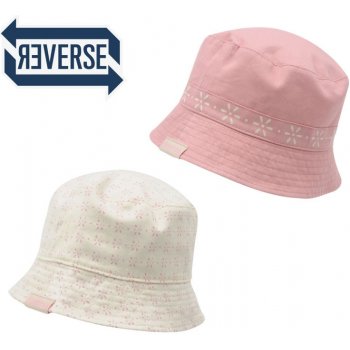 Firetrap Bucket Ladies Hat Pink/White Ladies