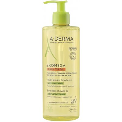 A-Derma Exomega Control zvláčňující sprchový olej 500 ml – Sleviste.cz