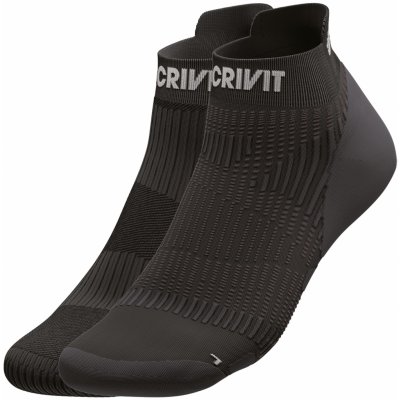 Crivit dámské běžecké ponožky 2 páry černá/šedá – Sleviste.cz