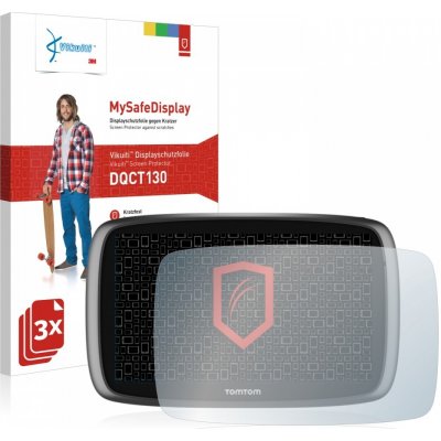 Ochranné fólie 3x Vikuiti MySafeDisplay Screen Protector TomTom GO 610 – Zboží Živě
