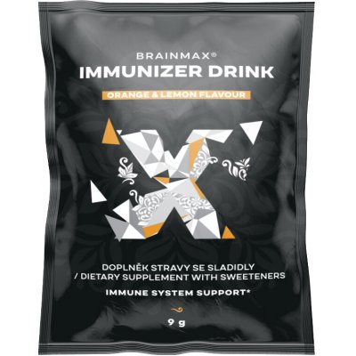BrainMax IMMUNIZER DRINK orange lemon 9 g – Hledejceny.cz