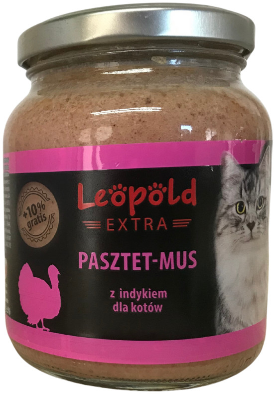 Leopold Pate Mousse s krůtím masem 6 x 0,3 kg