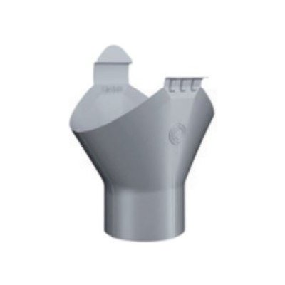 Lindab Žlabový kotlík OMV 125/87 mm / tmavě šedý – Sleviste.cz