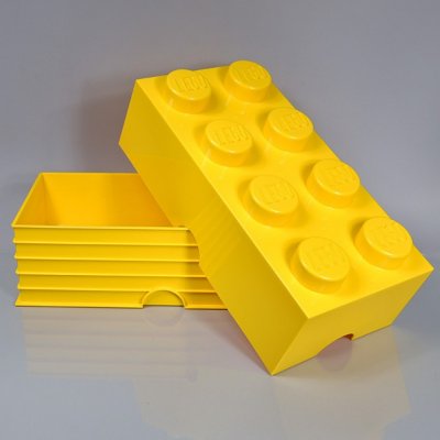 LEGO® úložný box 25 x 50,2 x 18,1 cm červená – Zboží Mobilmania
