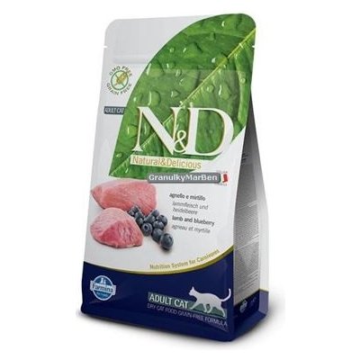 N&D Prime Cat Adult Lamb & Blueberry Pro dospělé kočky 1,5 kg – Zboží Mobilmania