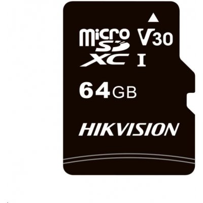 HIKVISION MicroSDXC 64 GB HS-TF-C1STD/64G/Adapter – Zboží Mobilmania