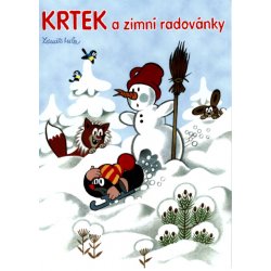 Krtek a zimní radovánky Omalovánky A4