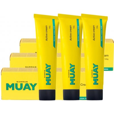 Thajská mast Namman MUAY Active Cream 3 x 100 g – Sleviste.cz