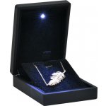 JK Luxusní plastová krabička na šperky s osvětlením KZ-6/A25 – Zboží Dáma