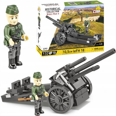 COBI 2292 World War II Německá polní houfnice leFH 18 – Hledejceny.cz