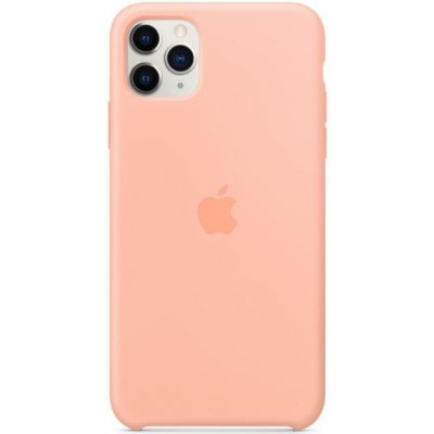 Apple Silikonový iPhone 11 Pro Max Grapefruit MY1H2ZM/A – Zboží Mobilmania