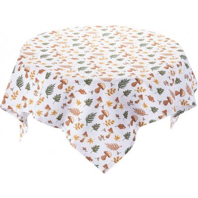 decoDoma Středový ubrus s potiskem HOUBY 85x85cm – Sleviste.cz