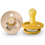 Bibs Colour přírodní kaučuk 2ks Vanilla / Mustard – Hledejceny.cz