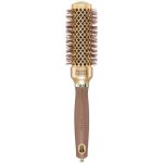 Olivia Garden Expert Blowout Shine Gold & Brown Hairbrush kartáč na vlasy 15 – Sleviste.cz