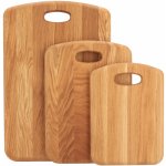 ČistéDřevo Sada prkének premium z dubového dřeva 3ks – Zboží Mobilmania