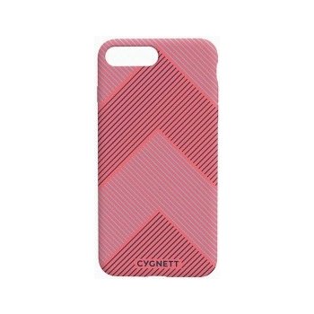 Pouzdro CYGNETT iPhone 8 Chevron Stripe Case in červené