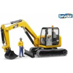 Bruder 2466 Pásový minibagr CATERPILLAR s figurkou – Zbozi.Blesk.cz