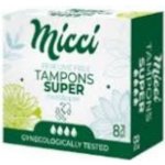 Micci menstruační tampony Super 8 ks – Zboží Dáma