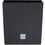 Prosperplast RATO LOW antracit 26.2 x 26.2 x 26.6 cm – Zboží Dáma