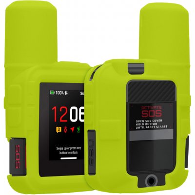 Silikonové pouzdro pro Garmin inReach Mini 3 / Mini 3 Plus kwmobile - protiskluzový venkovní obal neonově žlutá | Zboží Auto