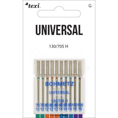 Univerzální jehly TEXI UNIVERSAL 130/705 H 10x70-100 – Zboží Mobilmania