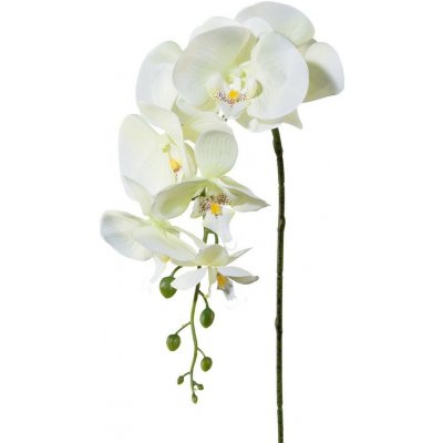 Umělá Orchidej bílá, 86 cm 305303-50 – Zboží Dáma