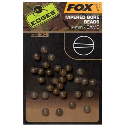 Fox Edges Camo Tapered Bore Beads 6 mm 30 ks – Zboží Mobilmania