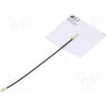 2J Antennas 2JF0201P-010MC137B-UFL Anténa; BEIDOU,Galileo,GNSS,GPS,IRNSS,QZSS; lepením; Dél: 100mm | Zboží Auto