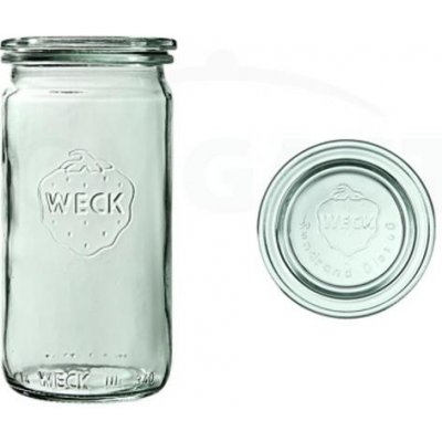 WECK Cylindric s víčkem 6 x 340 ml – Zboží Dáma