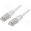 síťový kabel Gembird PPB6-15M Patch, TP, 6, lanko, CCA, PVC, 15m, šedý