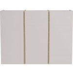 Germania Libbiano předsíňová sestava béžová bílá 138 cm 103 cm 38 cm – Zboží Mobilmania