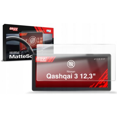 Fólie GrizzProtector pro Nissan Qashqai 3 12,3" (2021-2025) | Zboží Auto