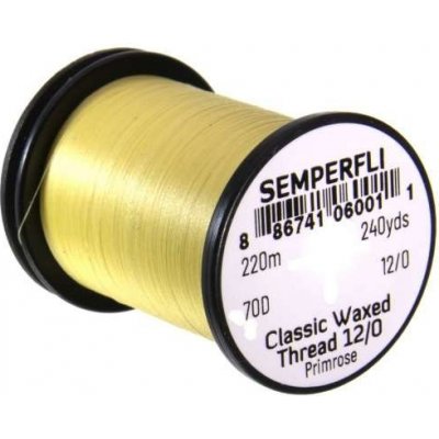 Semperfli Nit Classic Waxed Thread 12/0 Primrose – Hledejceny.cz