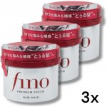 SHISEIDO FINO 3x Prémiová maska na vlasy Premium Touch Hair Mask (3 x 230 g) – Hledejceny.cz