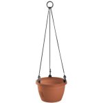 Nohel Garden Žardinka samozavlažovací SIESTA závěsná antracit 25x16 cm – Zboží Dáma