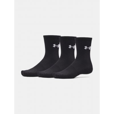 Under Armour UA Performance Cotton 3p Crw Černá – Zboží Mobilmania