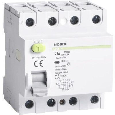 Noark Electric Ex9L-N 4P 25A A 30mA – Zboží Mobilmania