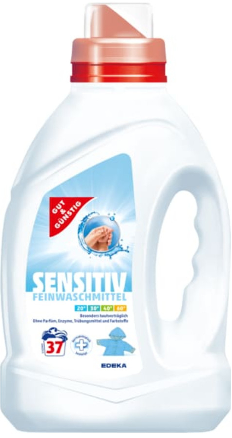 G&G Sensitive Plus prací gel 37 PD 1,5 l