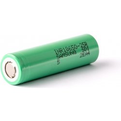 Samsung Baterie 18650 25R 2500mAh/20A baterie do e-cigaret - Nejlepší  Ceny.cz