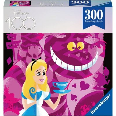 RAVENSBURGER Disney 100 let: Alenka v říši divů 300 dílků – Hledejceny.cz