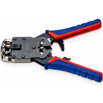 Krimpovací kleště RJ10, RJ11, RJ12, RJ45 (KNIPEX 97 51 12 SB)