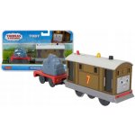 Fisher Price Motorizovaná lokomotiva Toby s vagónem HYN30 – Zboží Dáma